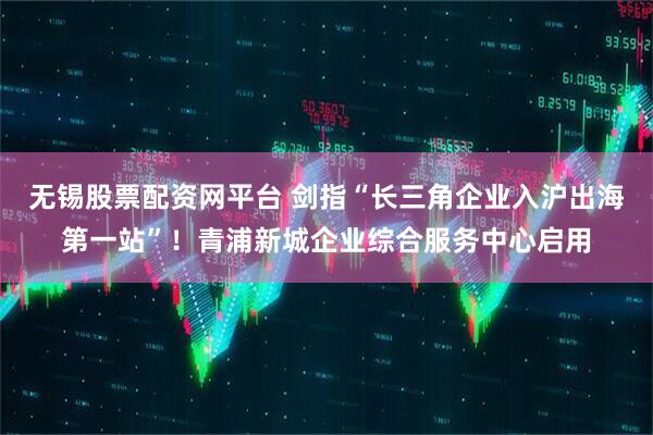 无锡股票配资网平台 剑指“长三角企业入沪出海第一站”！青浦新城企业综合服务中心启用